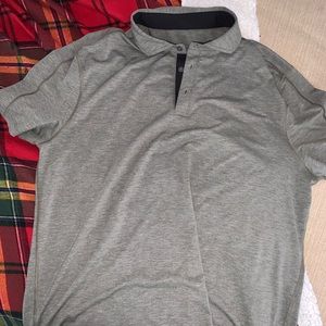 NWOT Lululemon Evolution polo-heathered green XL
